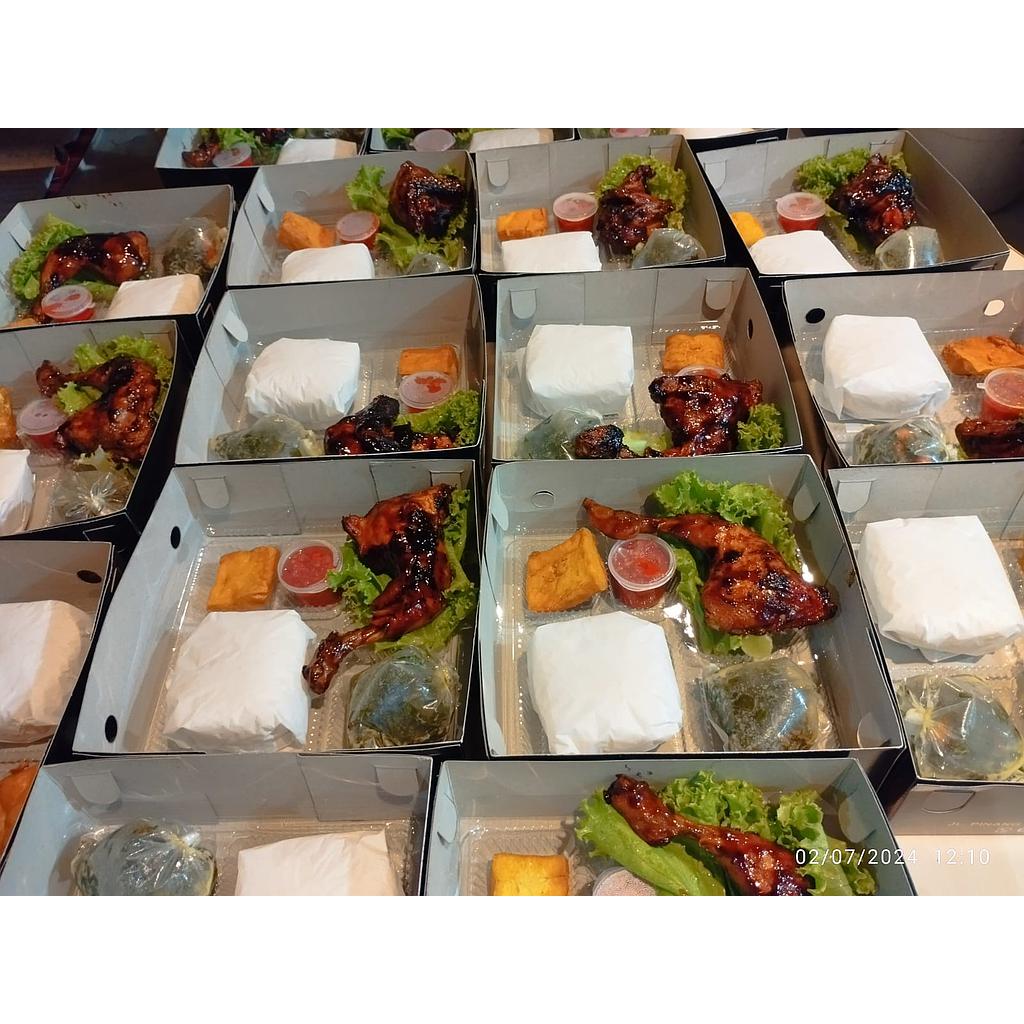 Paket Ayam Bakar Madu Piter Catering