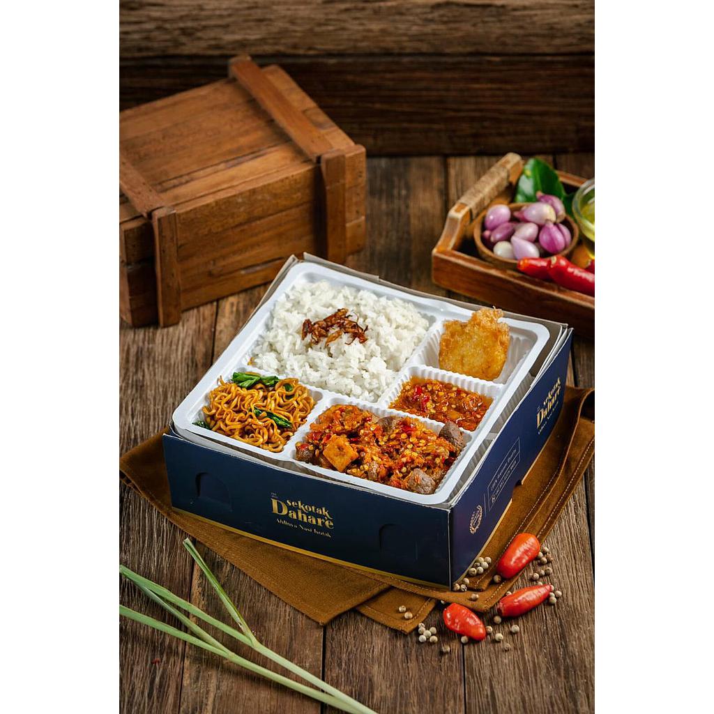 Paket Nasi Campur Dahare'e+Snackbox
