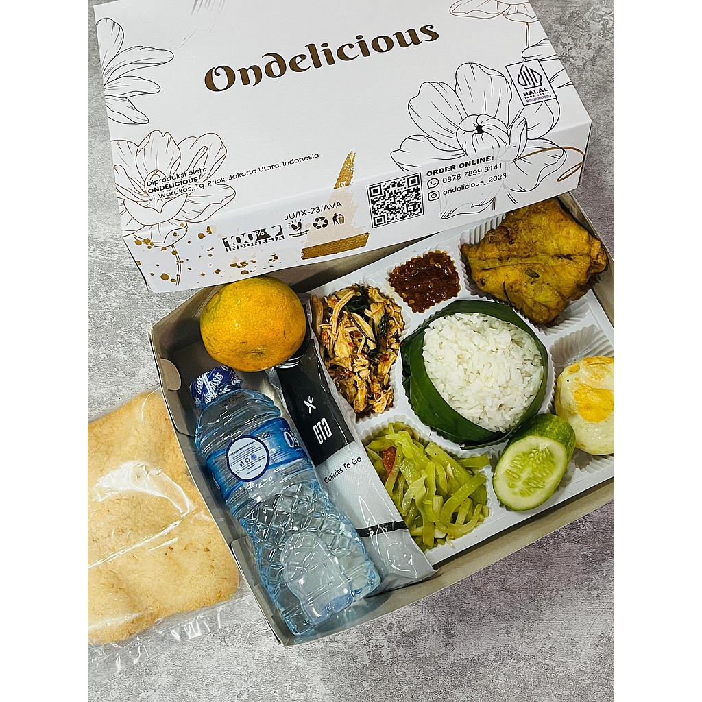 Nasi Box Ondelicious Menu 11