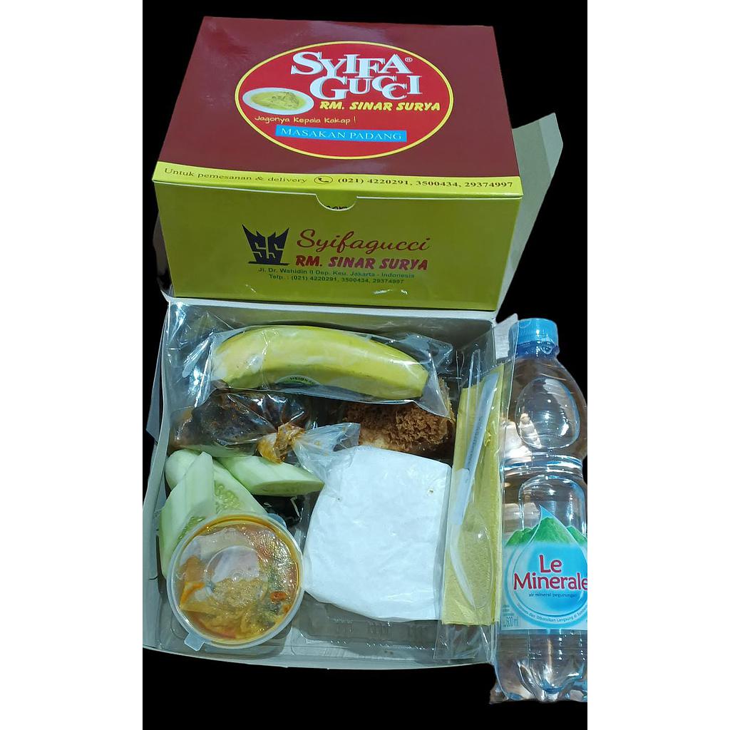 Paket 2 Rendang Syifa Gucci RM Sinar Surya