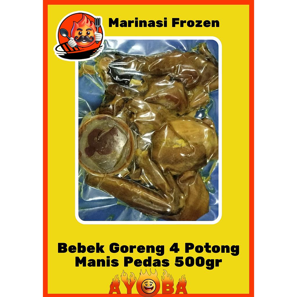 Bebek bakar/goreng potong 4 Ayoba