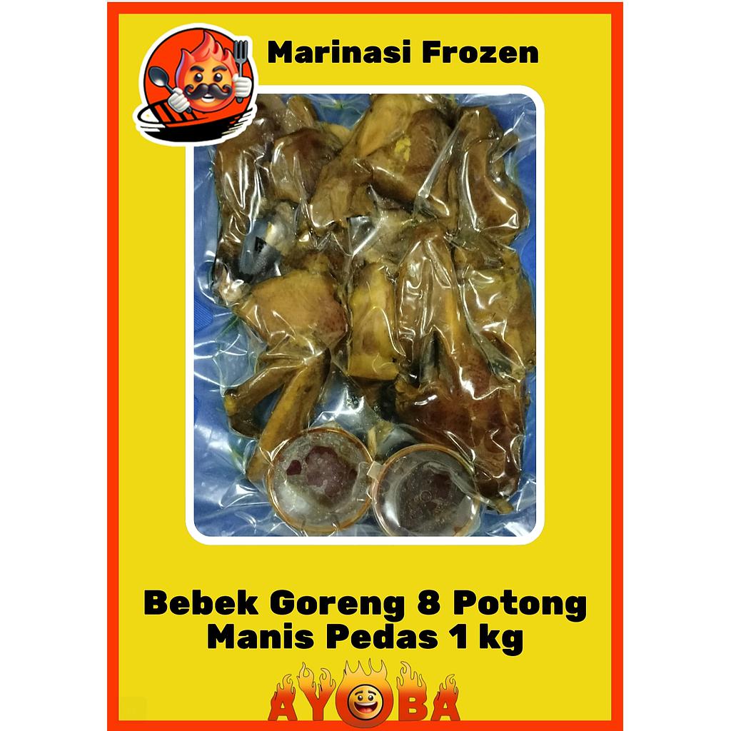 Paha bebek bakar/goreng ayoba isi 8 potong