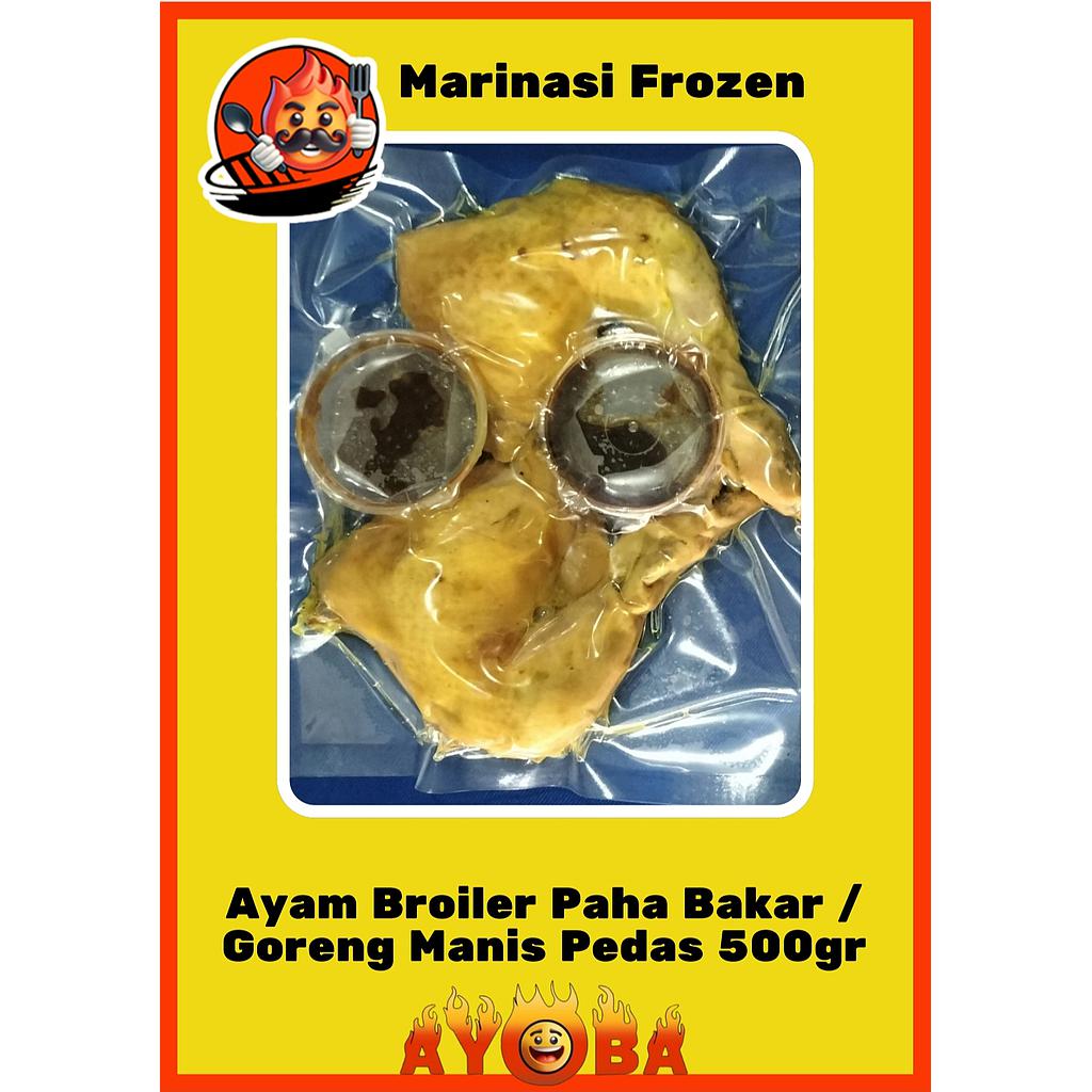 Ayam broiler Bakar/goreng ayoba