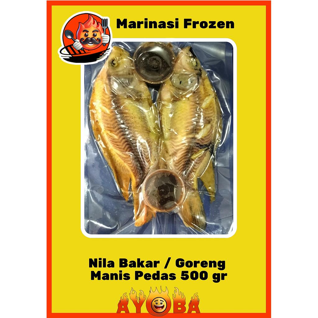 Ikan nila bakar/goreng manis pedas Ayoba