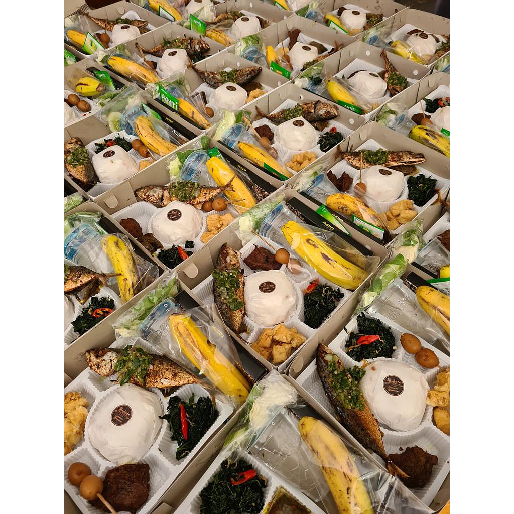 NASI JAMBLANG KOMPLIT