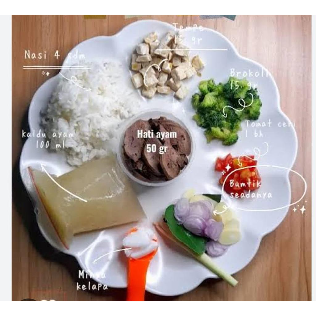 PMT Pangan Lokal (6.8 bln) Bubur Saring
