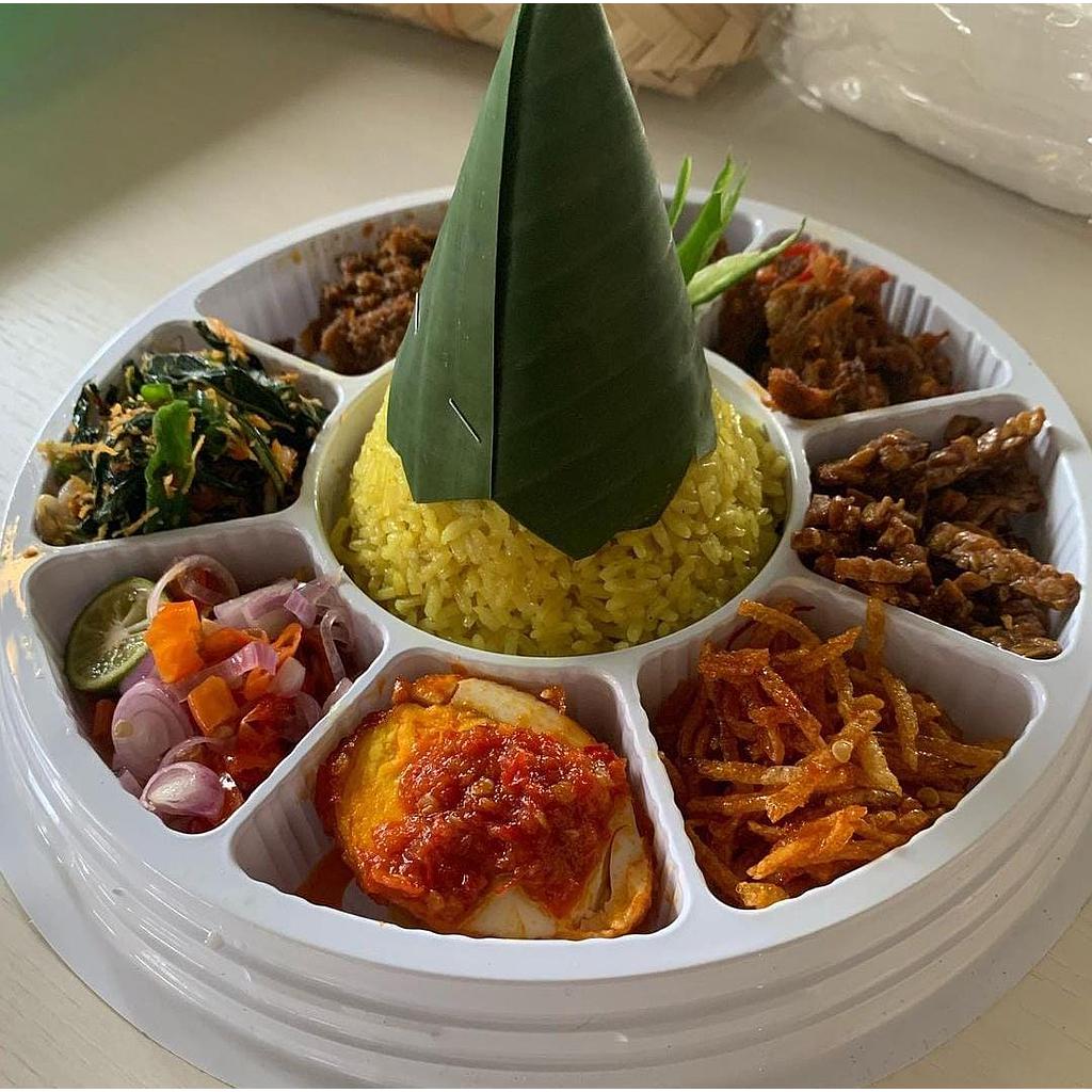 Nasi Tumpeng Mini By Sendok Garpu Jakarta Catering