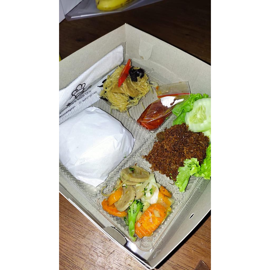 Nasi Box Paket C By Sendok Garpu Jakarta Catering