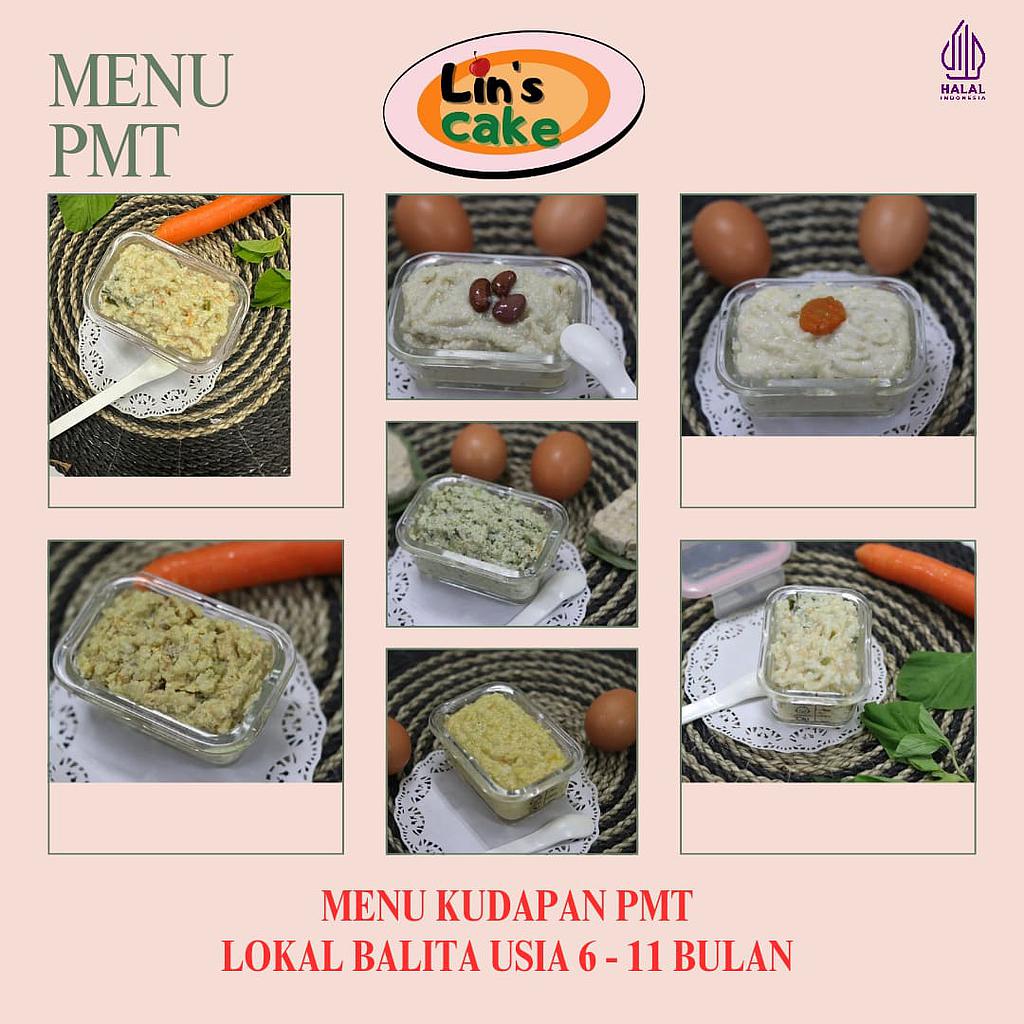 Menu Kudapan PMT Lokal Balita Usia 6-11 Bulan | Lin's Cake