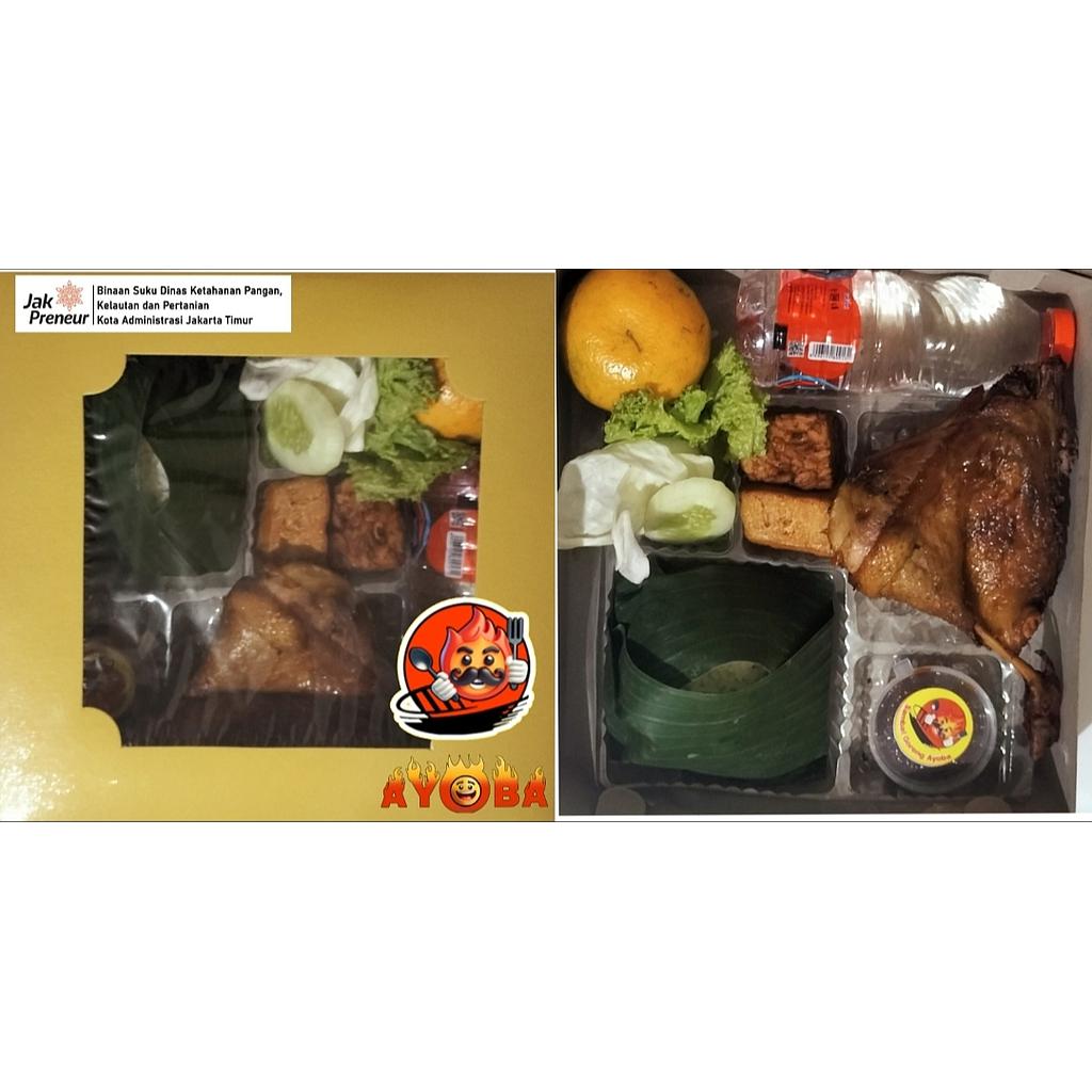 Bebek goreng AYOBA uji