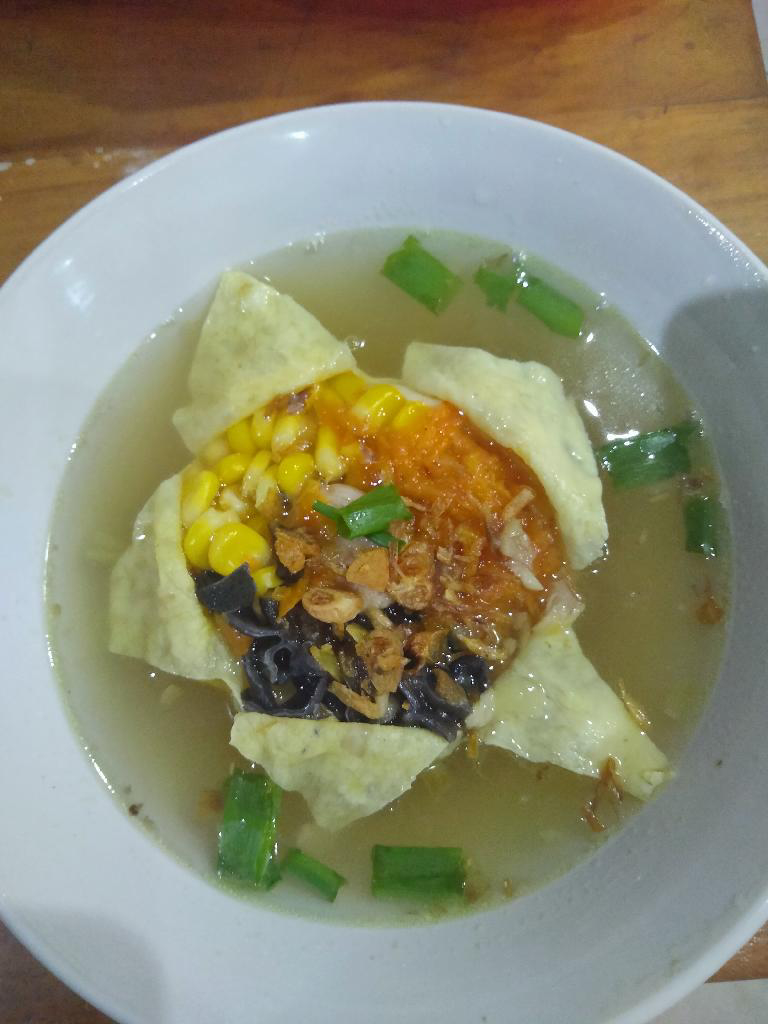 sup sayur bunga Matahari
