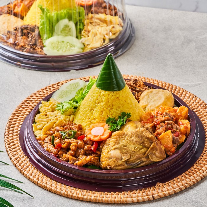 Tumpeng mini PER 1 PORSI