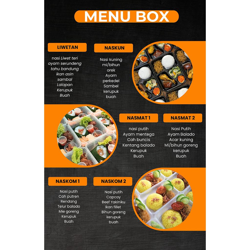 Paket Nasi Box N4NI Cookies