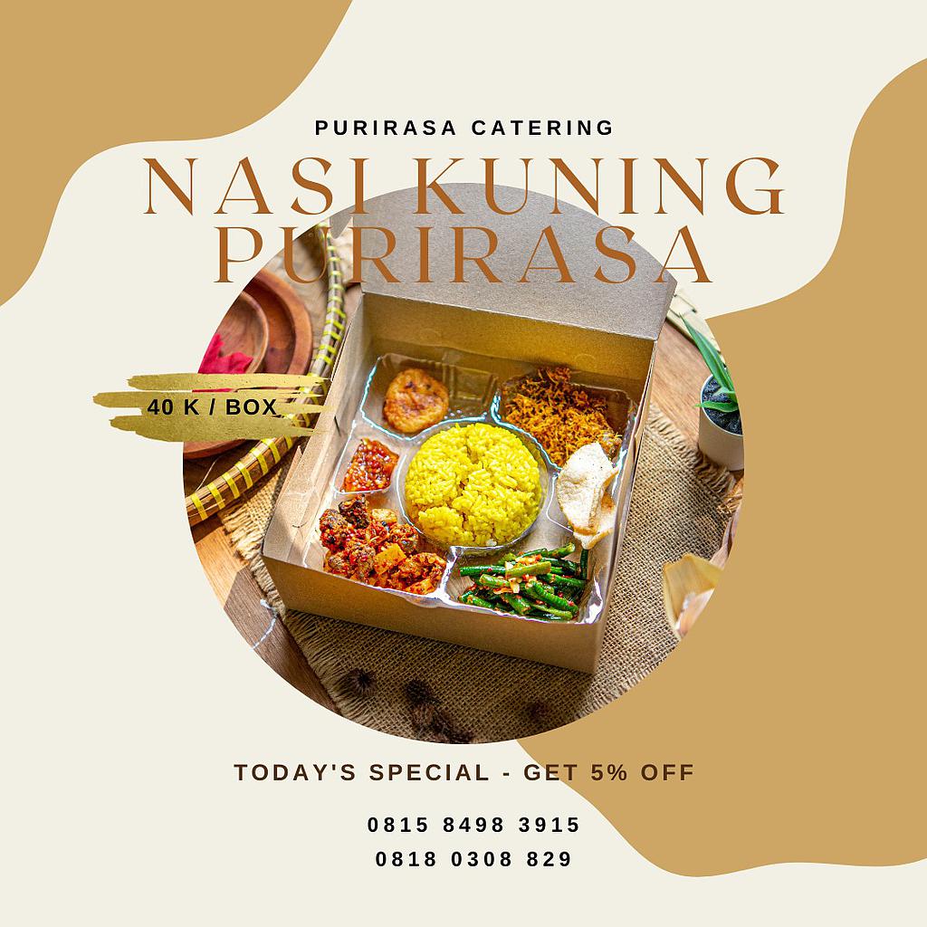 Nasi Kuning Purirasa