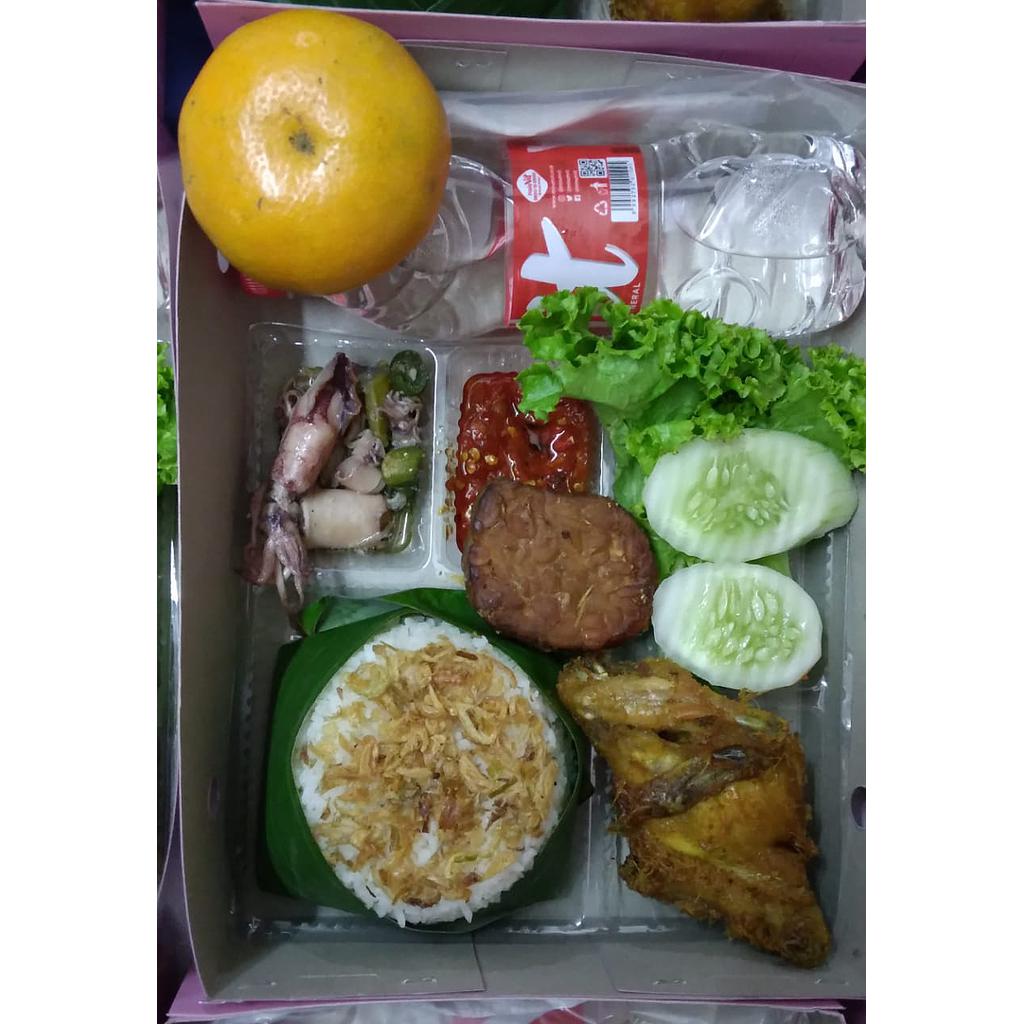 Nasi Box Cumi Cabe Ijo
