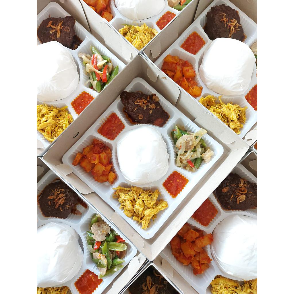 Nasi Kotak Tungku Neda - Paket 6