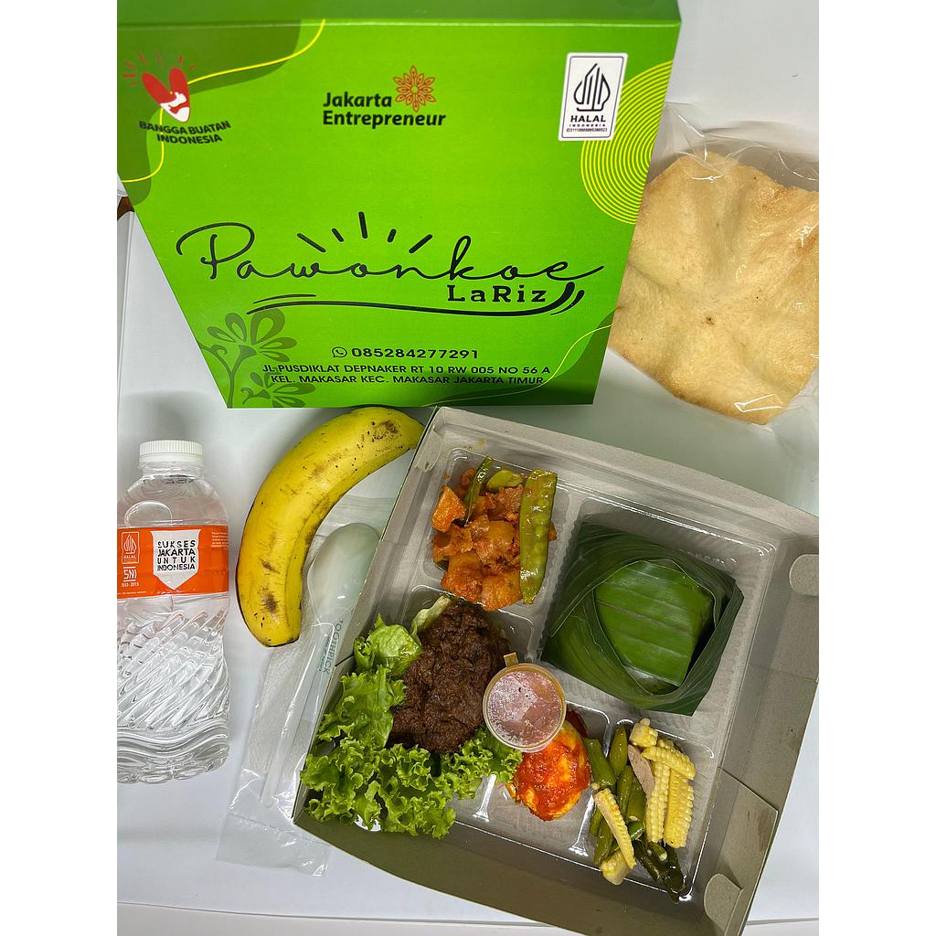 Nasi Box Pawonkoe LaRiz