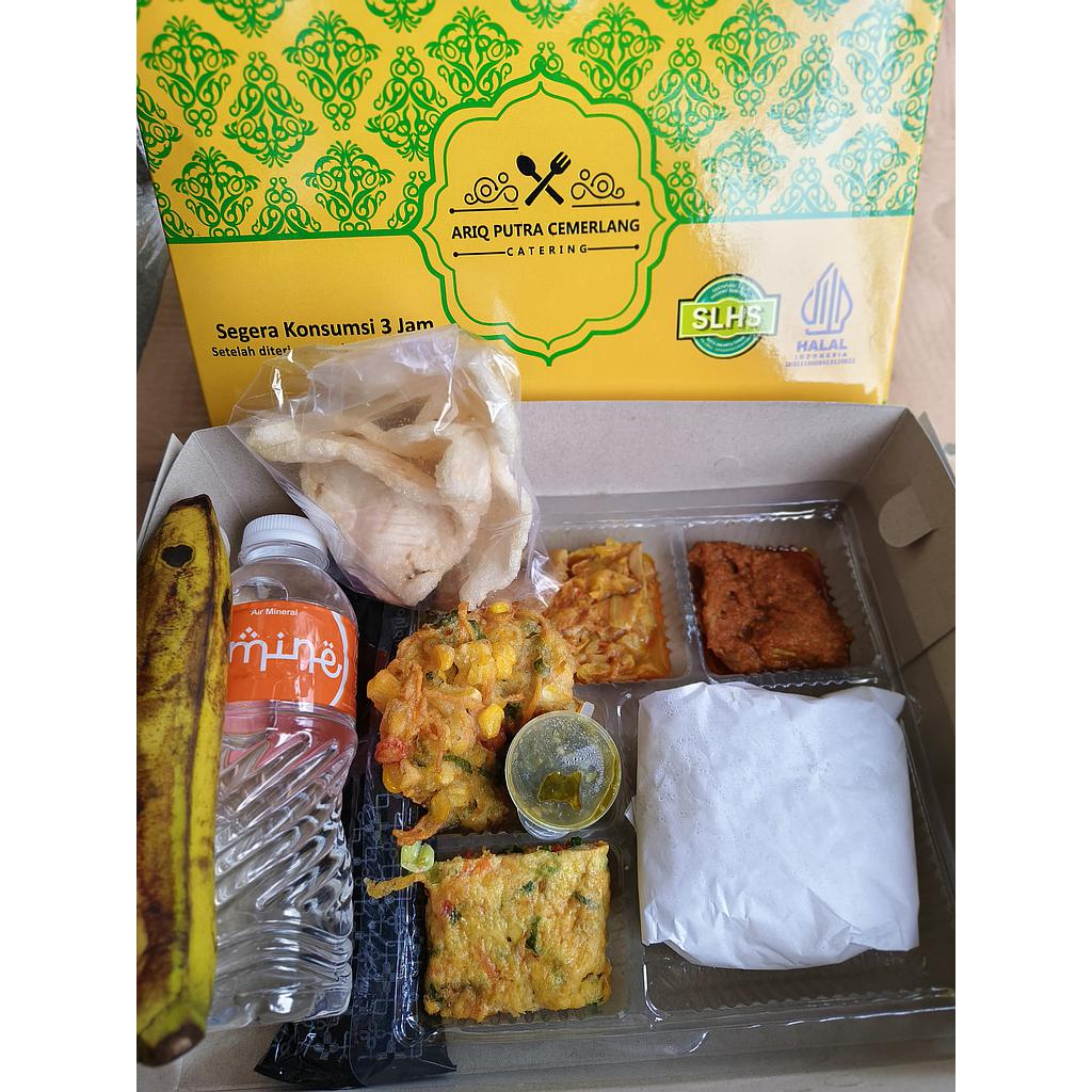 Paket Nasi Box 1 - Ariq Putra Cemerlang     : Untuk menu bisa request