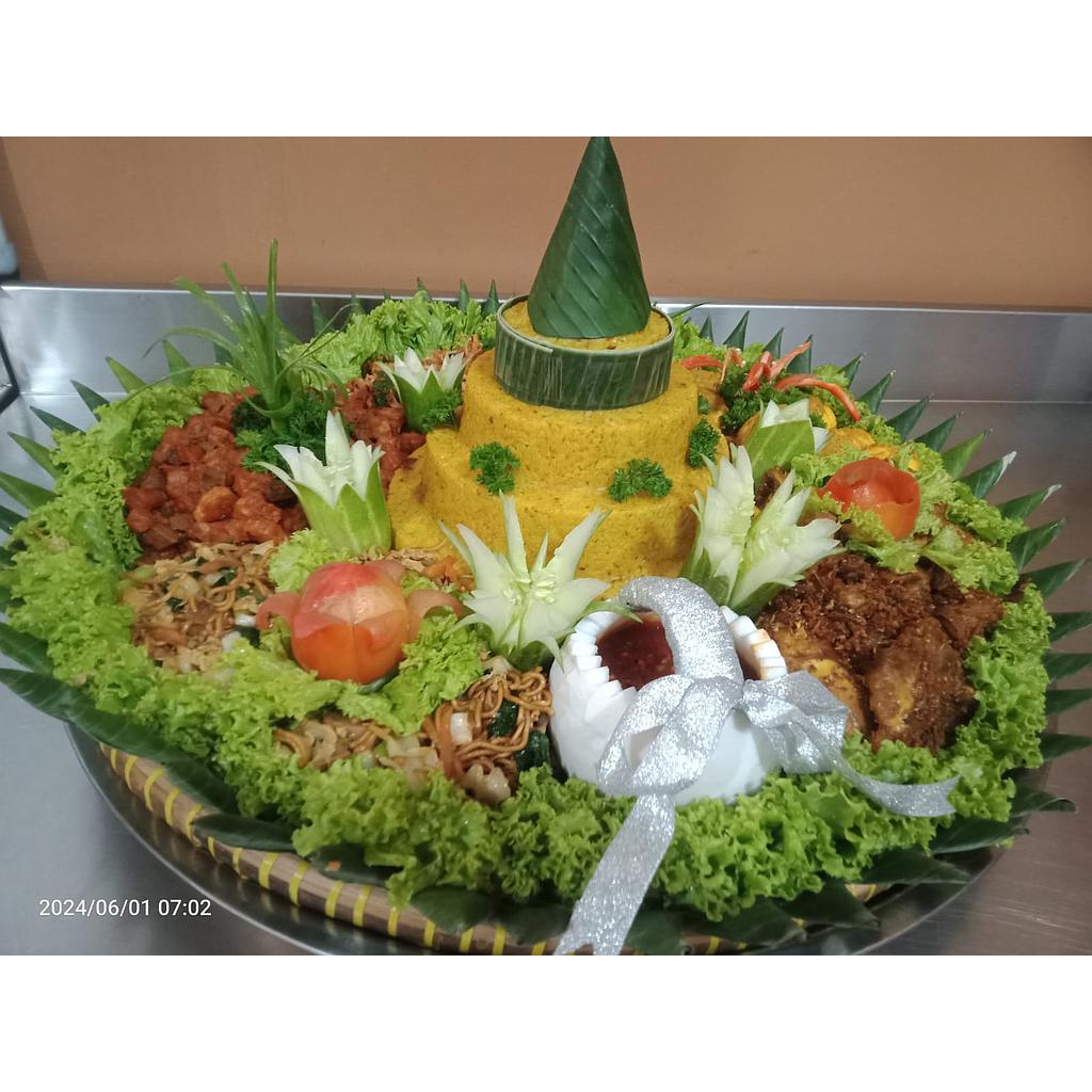 Nasi Tumpeng ( 25 Porsi ) Dapoer Ridha