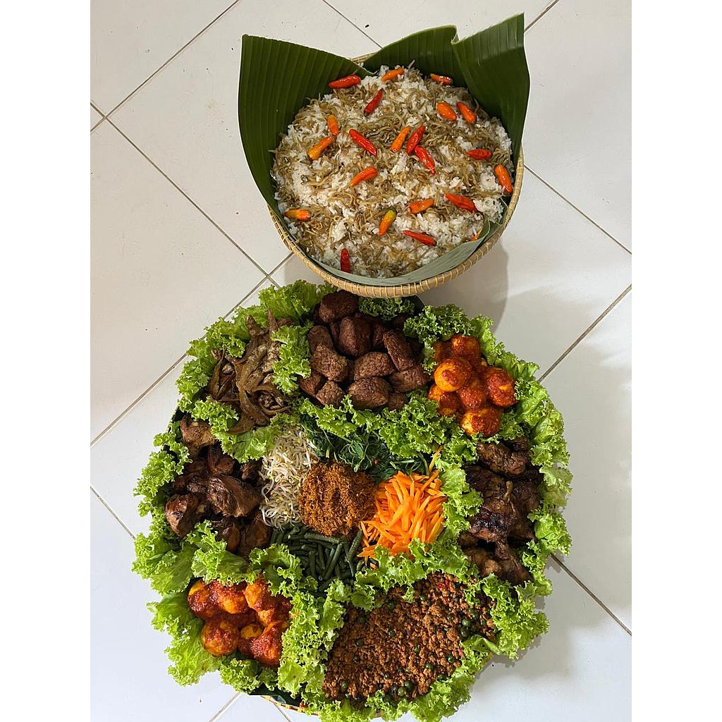 Tumpeng UK 30 porsi -  Dapoer Mom`s Wati