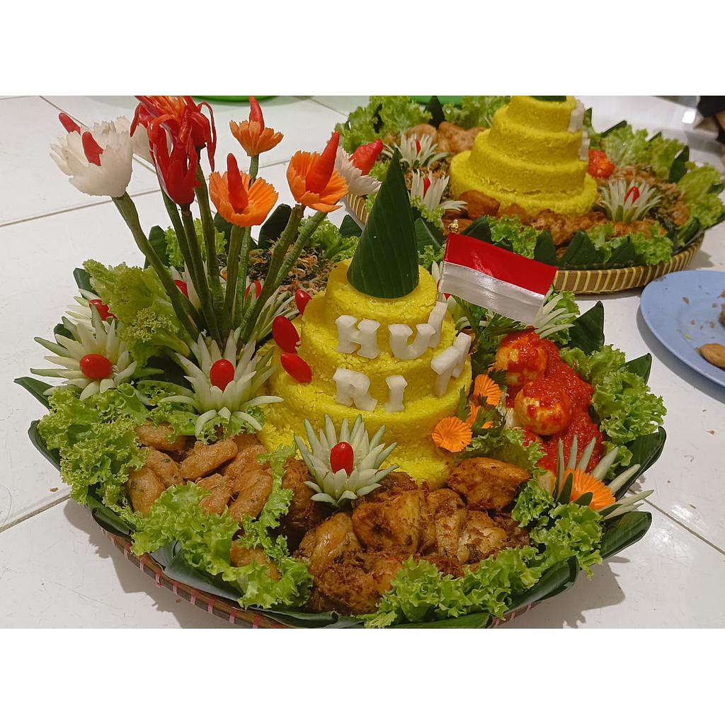 Tumpeng UK 20 porsi -  Dapoer Mom`s Wati