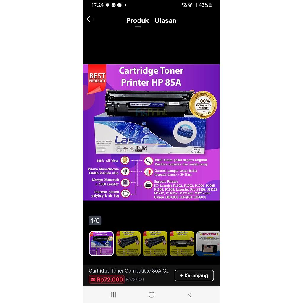 Toner 85