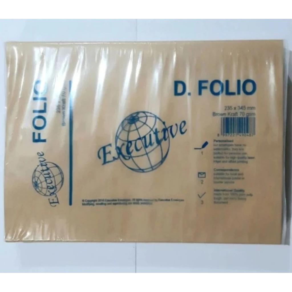 Amplop coklat folio