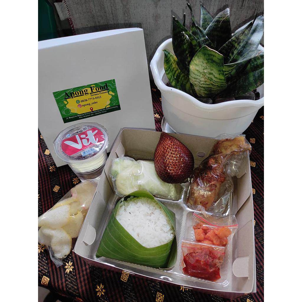 Paket Nasi Box Apong Food
