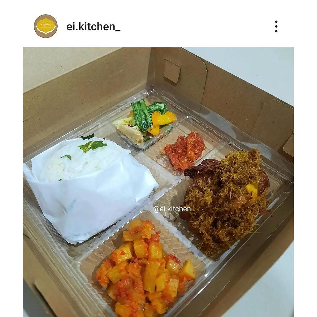 Pake Nasi Kotak Liwet/Kuning
