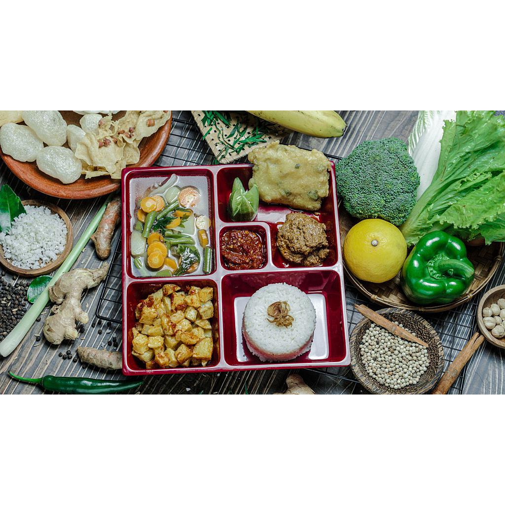Fahira catering Lunch Box Tupperware