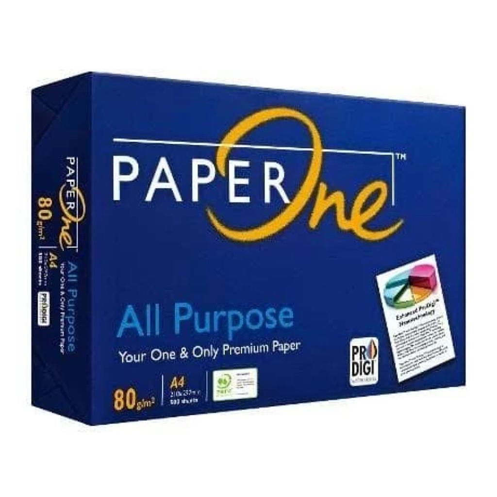 Kertas Hvs A4 80 Gram Paper One
