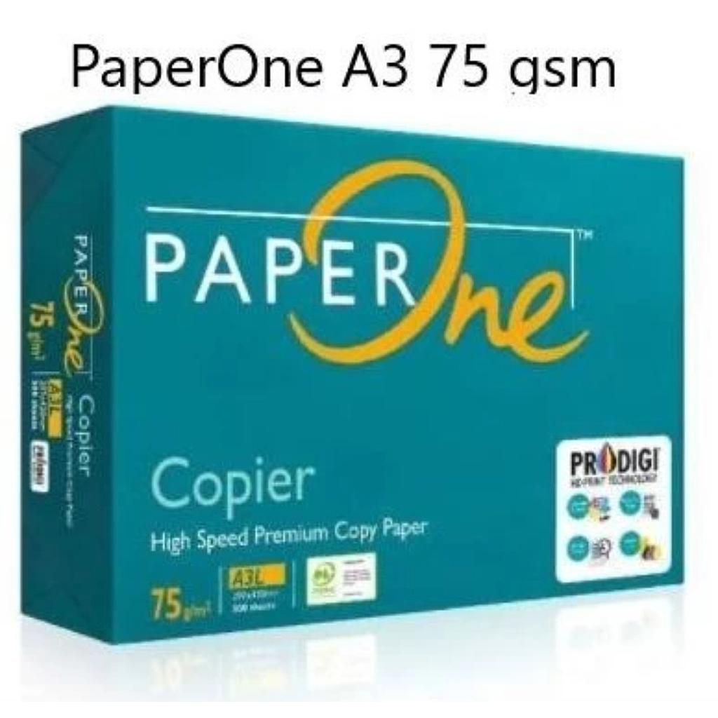 Kertas Hvs A3 75 Gram Paper One