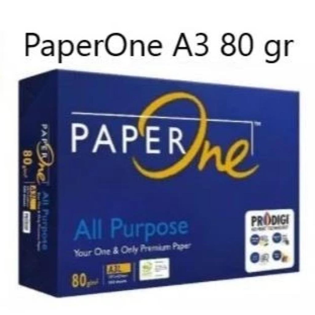 Kertas Hvs A3 80 Gram Paper One