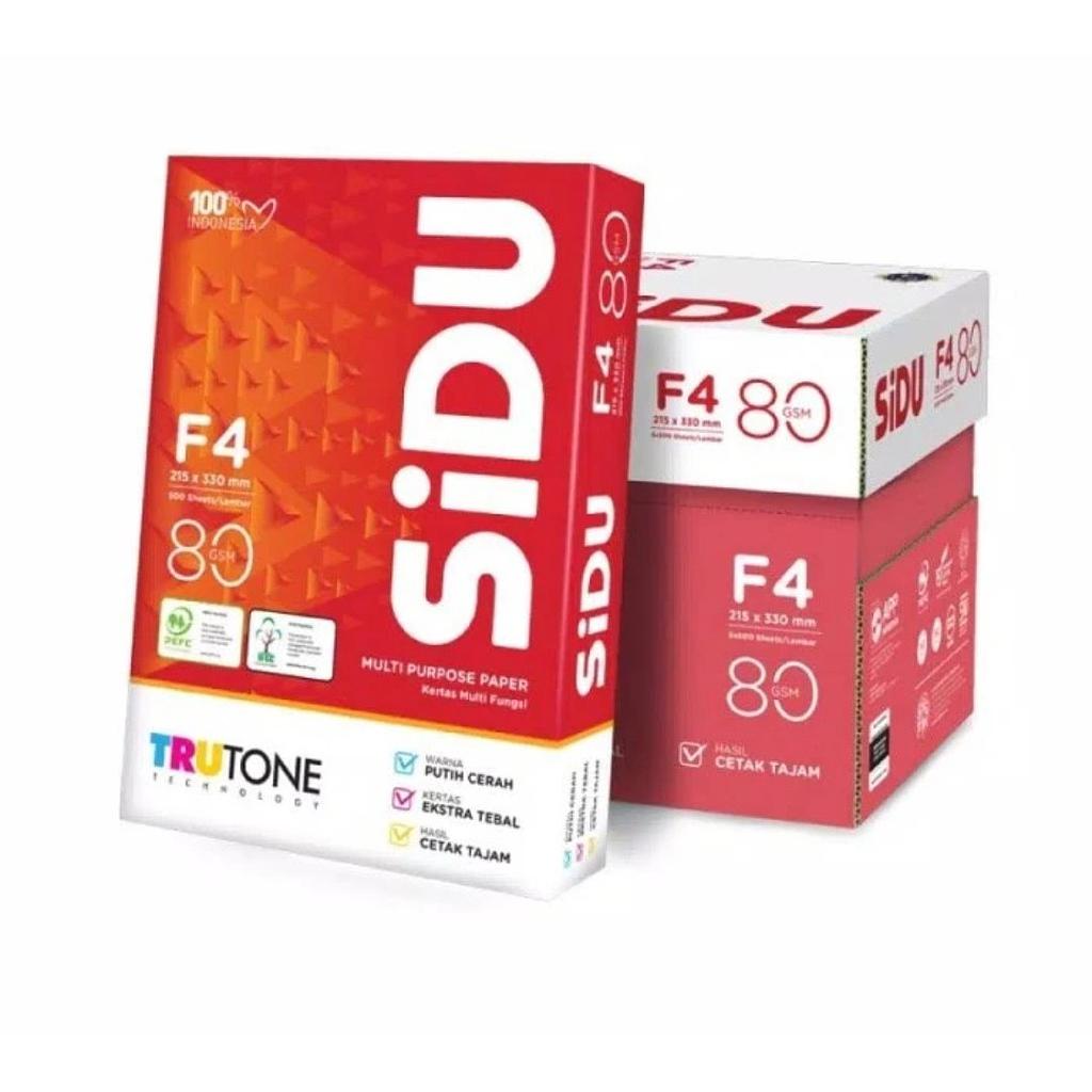 Kertas Hvs F4 80 Gram SIDU