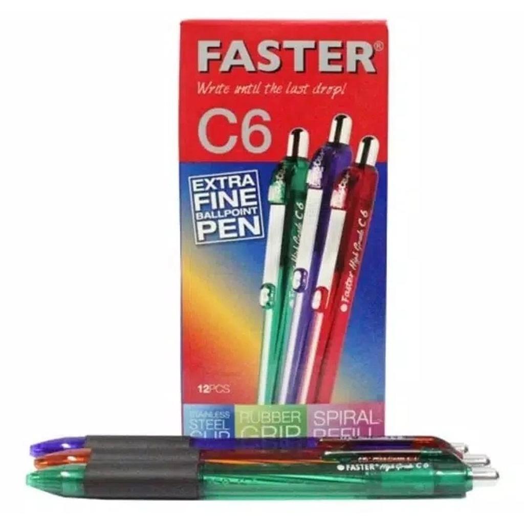 Pulpen / Ballpoint Faster C-6