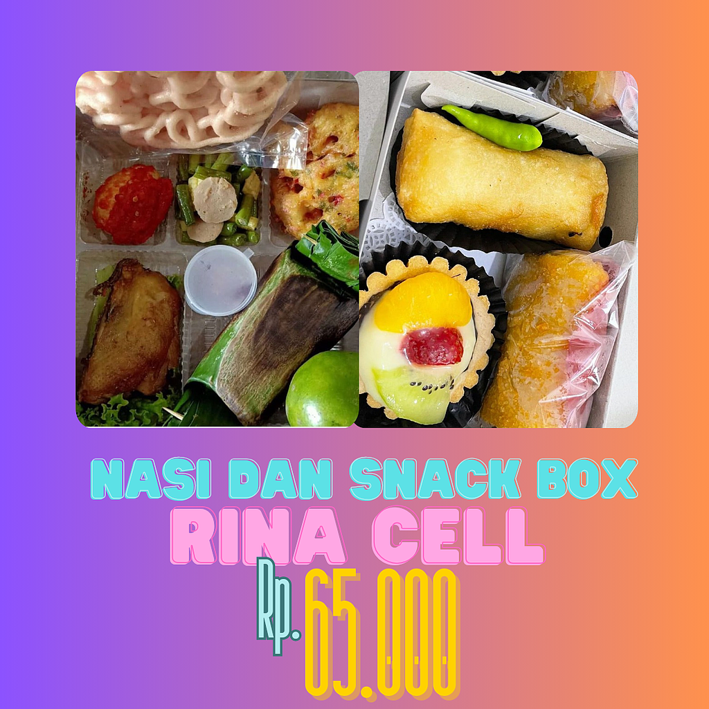 Nasi dan Snack Box