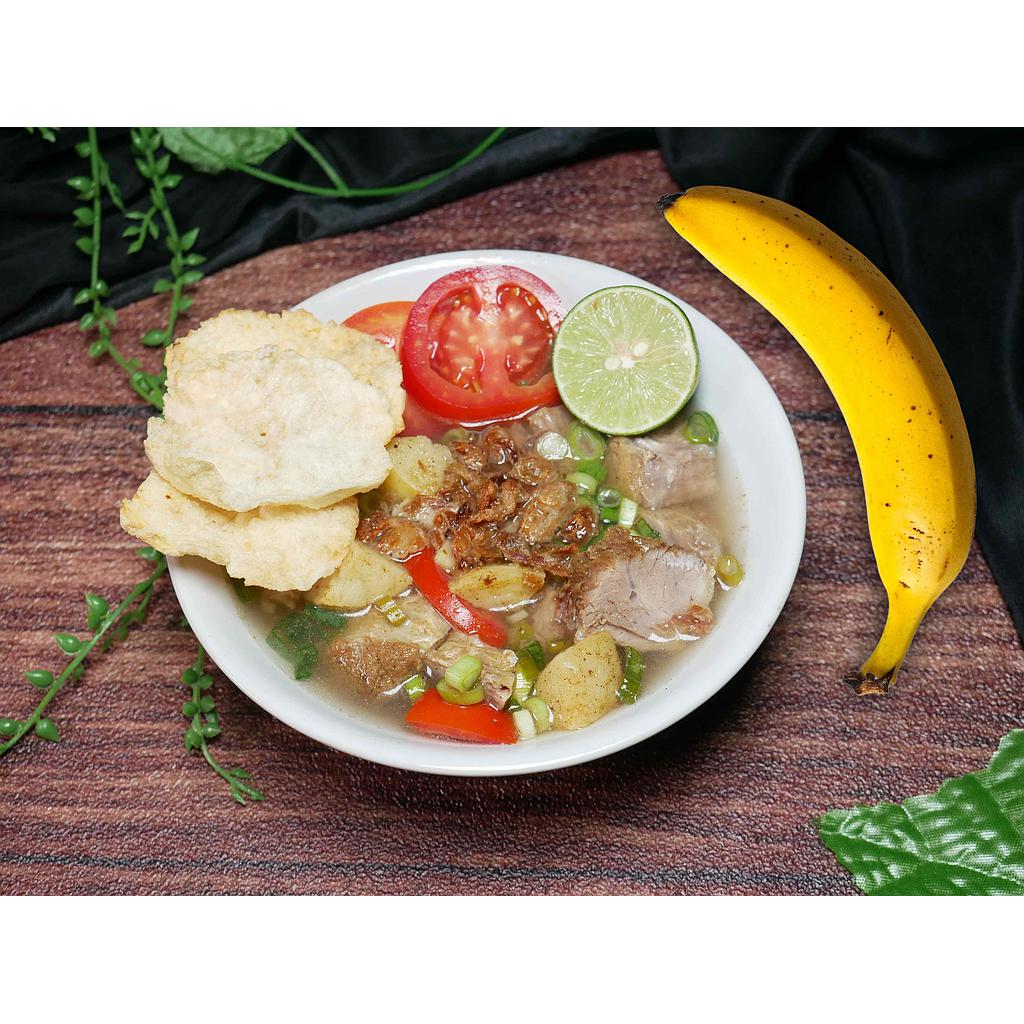 Sop Bening Komplit