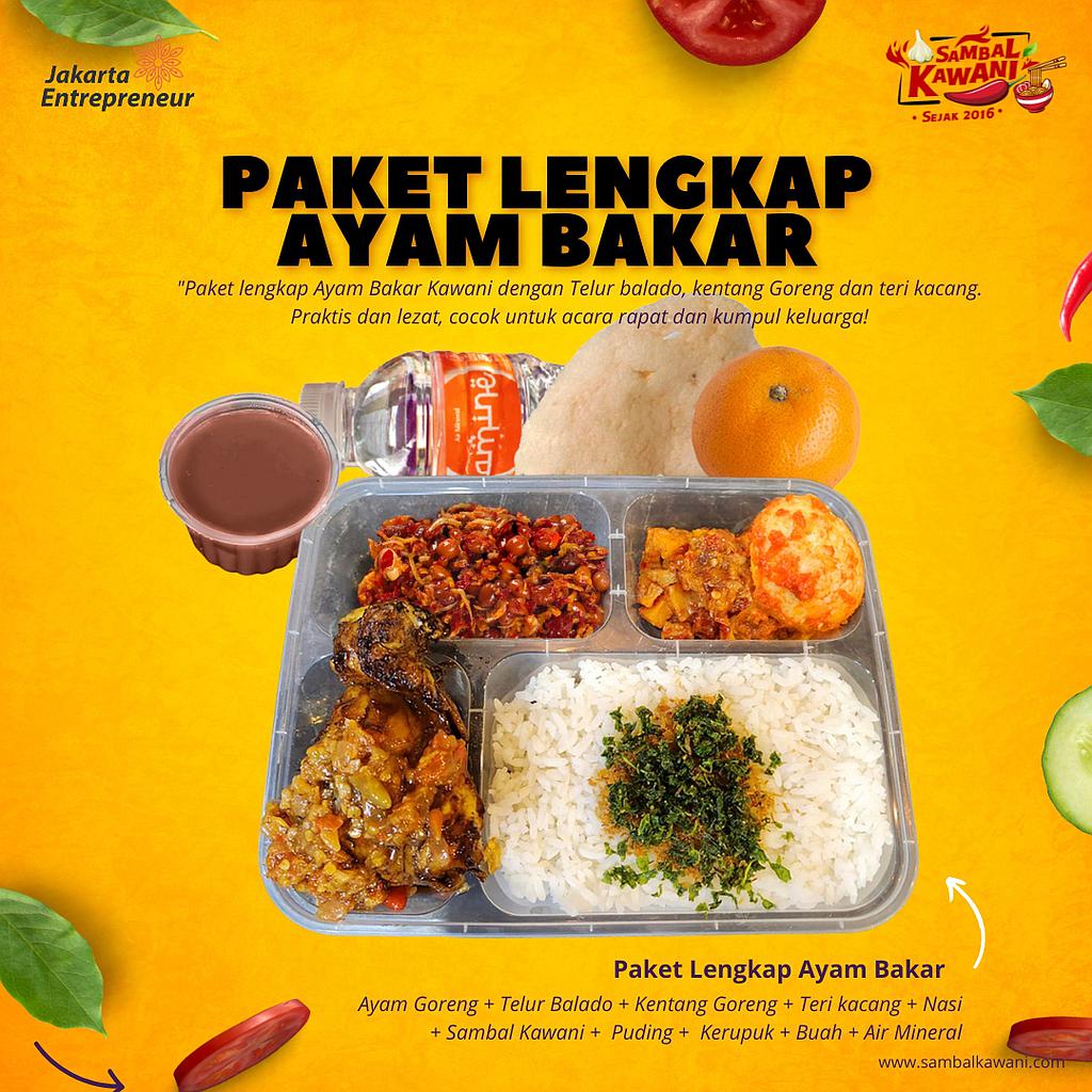Kawani Paket Lengkap Ayam Bakar Madu
