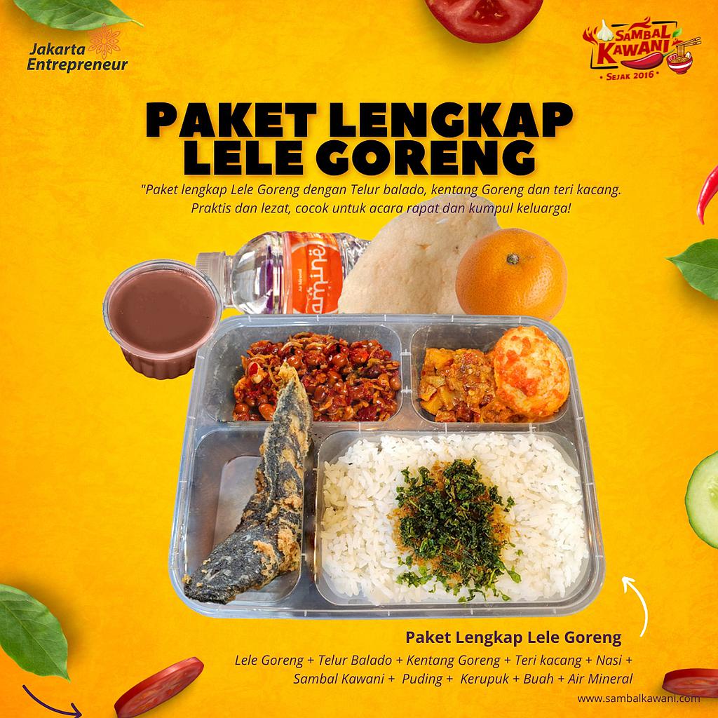 Kawani Paket Lengkap Lele Goreng