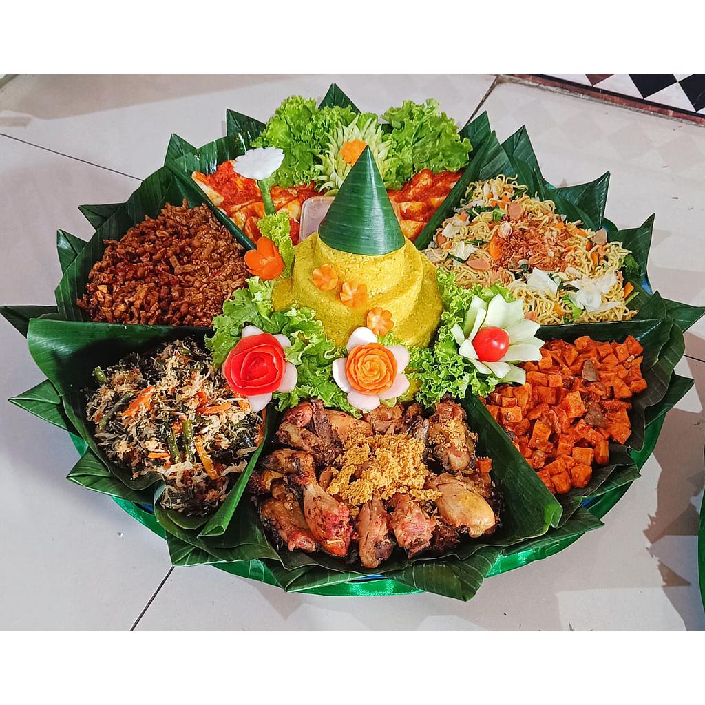 Nasi Tumpeng ala BeYou Kitchen