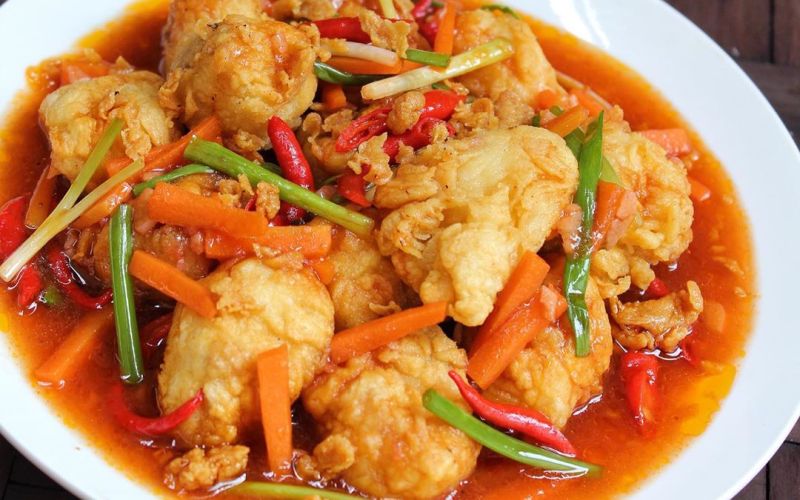 Ikan filet asam manis