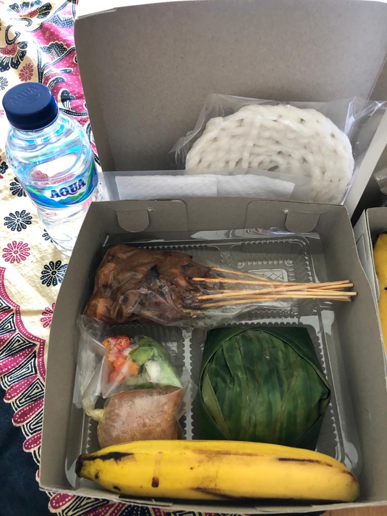 Sate ayam bumbu kacang (perbox)