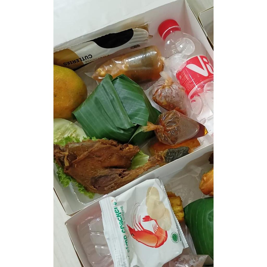 Paket 4 Lunch Box Nasi Bebek | Kedai 25