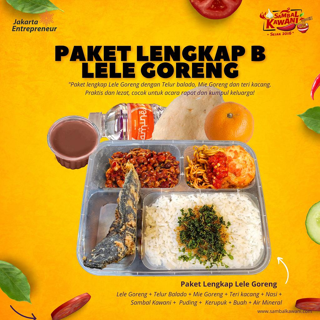 Kawani Paket Lengkap B Lele Goreng