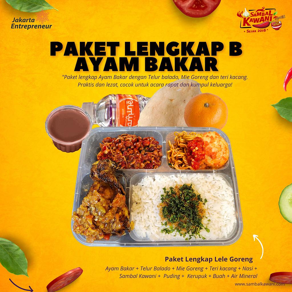 Kawani Paket Lengkap B Ayam Bakar Madu