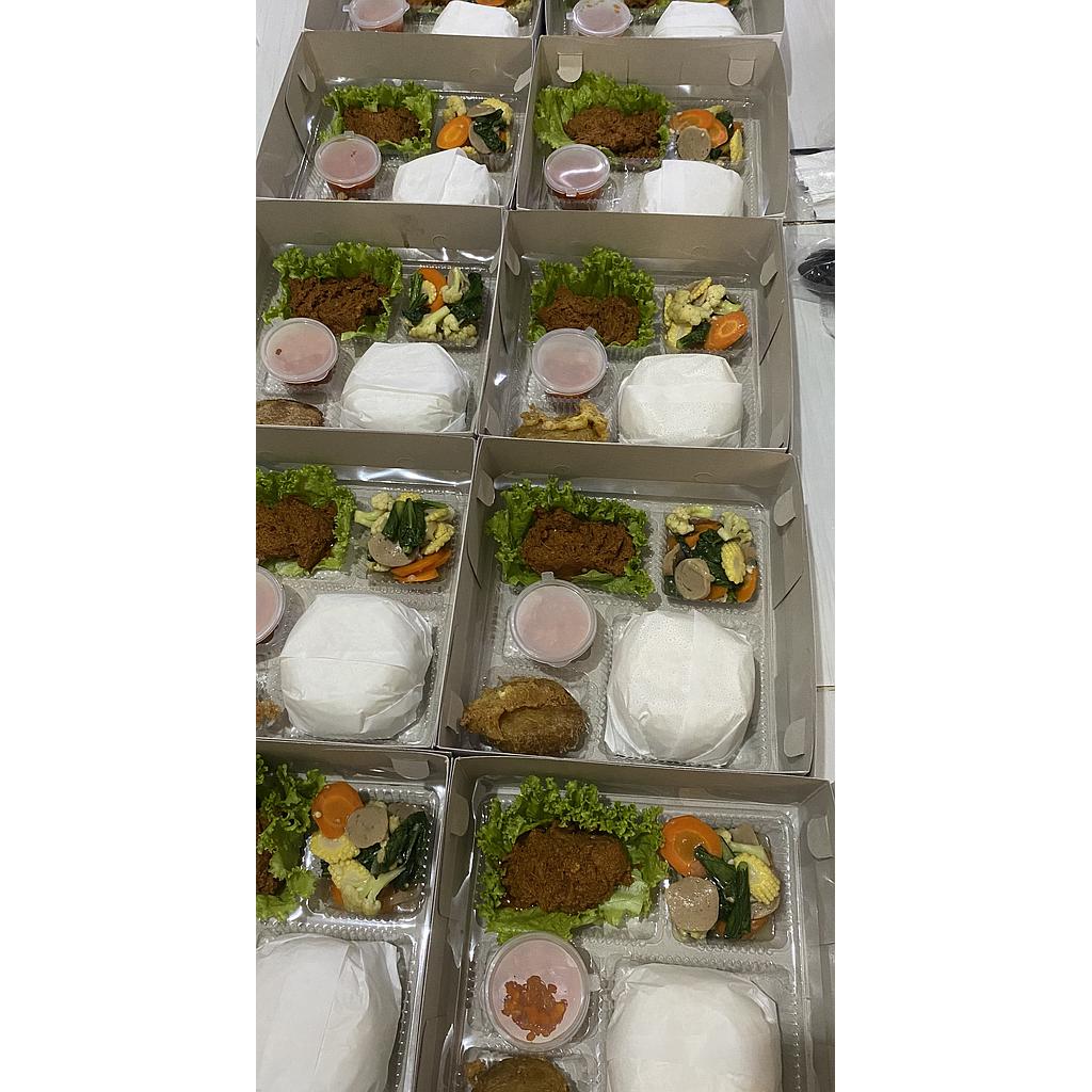 Nasi box menu 3
