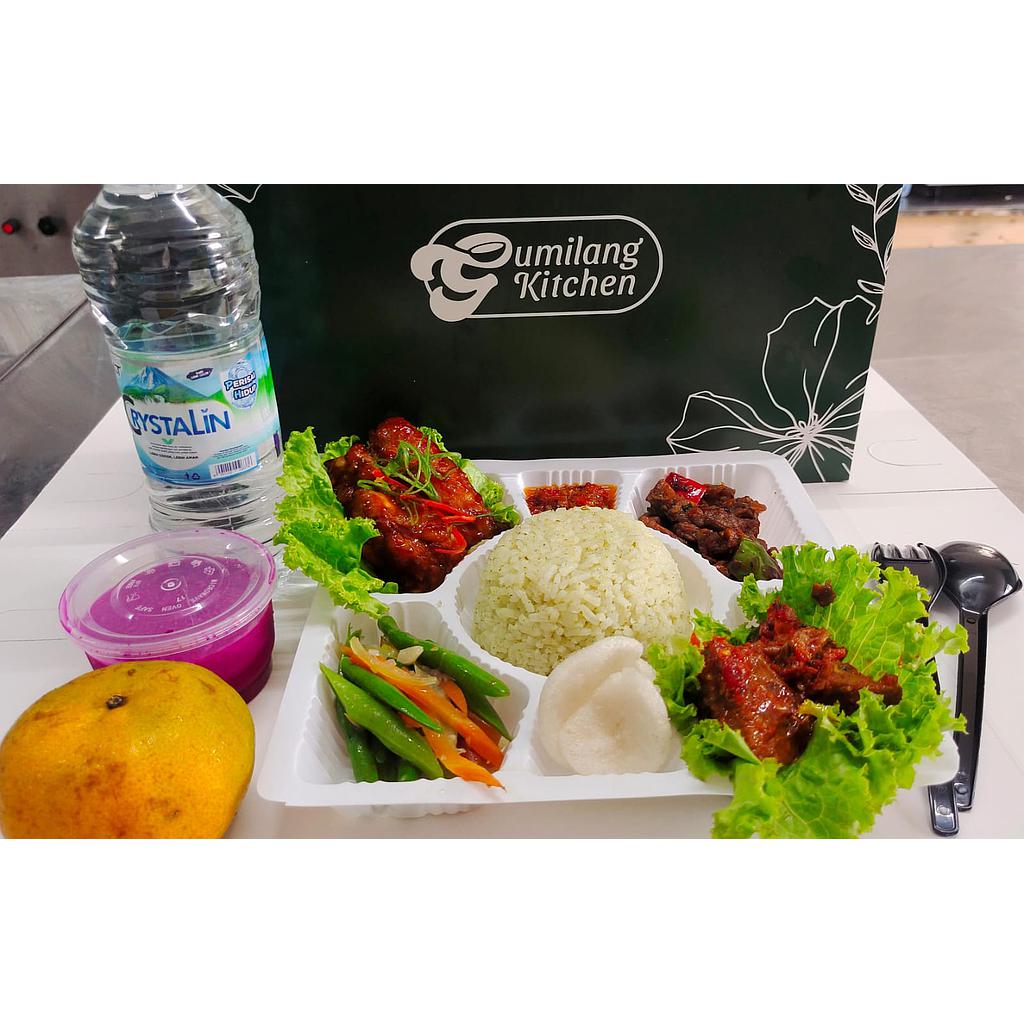 PAKET LUNCH BOX 4 GUMILANG KITCHEN