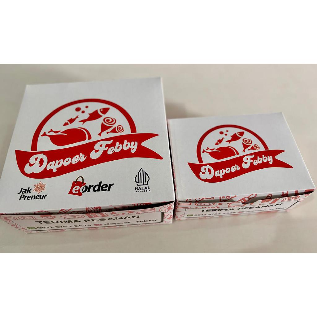 Paket Nasi dan Snack Boks