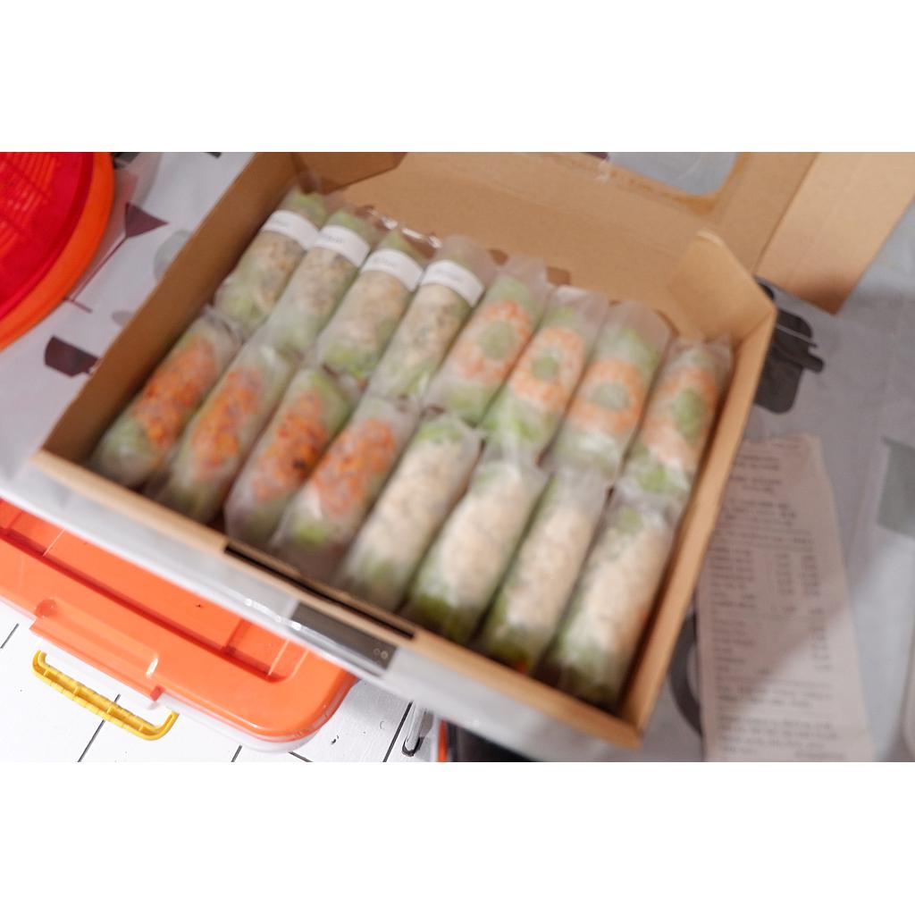 Snack Meeting Sehat &quot;Spring Roll Box/Nampan&quot; (16 pcs)