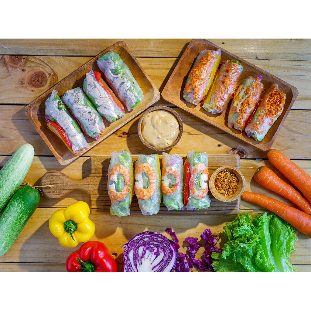 Sarapan Rapat Sehat &quot;Spring Roll&quot; (5 pcs)